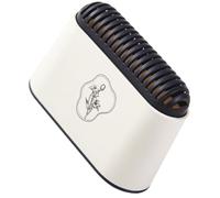 NESTINGHO Desodorante para Refrigerador Carbón Activo, Eliminador de Olores y Alta Transpirabilidad, Caja Pequeña de Plástico Beige para Frigorífico y Zapateros