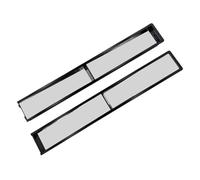 NESTINGHO Espejo Retrovisor Gran Angular para Carrito de Golf, Cristal HD y ABS, Accesorios para Campo de Golf Fácil Configuración y Montaje
