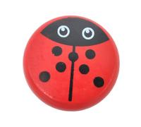 NESTINGHO Juguete Yo-yo de Madera para Diseño de Mariquita Resistente y Portátil Educativo para Mejorar Coordinación Mano-Ojo para Niñas y Pequeños