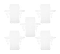 NESTINGHO Láminas de Lona de Plástico de Malla Fina 2mm 5 Piezas para Manualidades, Bolsos Bandolera Diy, Bordado y Proyectos de Costura Creativos