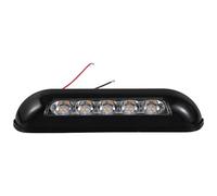 NESTINGHO Luces LED Luz Exterior Carcasa Negra 6w para Toldo de Autocaravana Luz de Porche Regulador de Voltaje Estable, Iluminación para Rv y Remolques para Camping y Exteriores