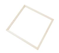 NESTINGHO Marco de Madera Artesanal Cuadrado 50x50 Cm para Lienzos Montaje Flexible y Acabado Rústico Natural Adecuado para Colgar en Galerías y Paredes