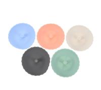 NESTINGHO Organizador de Tazas para Cocina 5 Piezas Separadores Apilables de Silicona, Soporte Compacto para Guardar Tazas de Café y Té, Protector Térmico y Divisor Flexible para Armarios