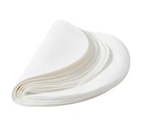 NESTINGHO Papel Secante para Alimentos 100 Piezas 20 CM Papel Absorbente para Freír y Guisar, Absorción Óptima de Aceite para Platos Saludables Cocina