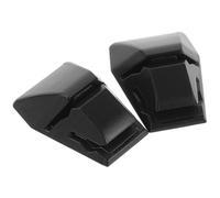 NESTINGHO Porta Billetes Adhesivo para Parabrisas de Coche, Soporte Negro de Abs para Tarjetas y Permiso de Estacionamiento, 2 Unidades para Interior del Salpicadero