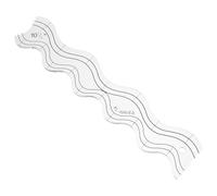 NESTINGHO Regla Multi-funcional de Acolchado 1/4 Pulgada Acrílica Transparente Fácil de Usar para Quilting y Costura Adecuado para Principiantes y del Bordado