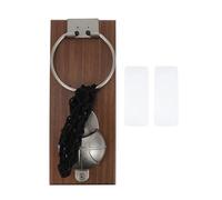 NESTINGHO Sacacorchos Abridor de Cerveza Montado en Pared de Baloncesto de Botella Imán, Material Madera y Acero Inoxidable Decorativo para Camping y Club