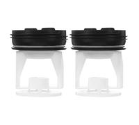 NESTINGHO Tapones de Plástico Abs para Bomba de Drenaje de Lavadora, 2 Piezas, Fácil Instalación y Protección Completa para Mangueras de Desagüe en Lavadoras