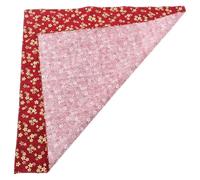 NESTINGHO Tela de Embalaje Japonesa para Caja de Almuerzo Bento, Algodón Resistente y Fácil de Secar, Color Rojo Adecuado para Oficina y Camping al Aire Libre