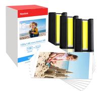 Nestink Juego de tinta y papel fotográfico Canon Selphy CP1500 de repuesto de 108 pulgadas para impresora Selphy CP1300 CP1200 CP1000 CP790 CP810 CP910 CP 3115B001(AA) de 3 colores, 108 hojas de papel