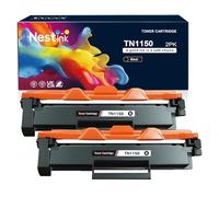 Nestink TN-1150 TN1150 Tóner (1000 páginas) TN 1150 Compatible con Brother DCP-L1640W, DCP-L1642W, DCP-L1660W, DCP-L1642WXL, HL-L1240W, HL-L1242W, HL-L1242WXL Impresora (2 negros)