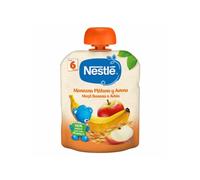 Nestlé 100% Fruta Manzana Plátano Avena 90 g