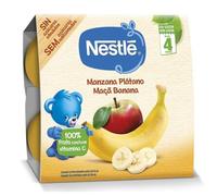 Nestlé 100% Manzana y Plátano 4x100 g