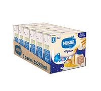 Nestlé Alimentos Infantiles Nestlé Leche y Cereales Pijama - Alimento Para bebés - Paquete de 6x2 unidades de 250ml