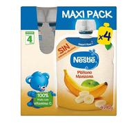 Nestle Bolsita Platano Y Manzana 4x90g