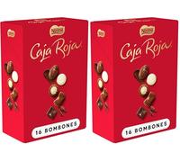 NESTLÉ CAJA ROJA bombón de chocolate con leche surtido estuche 143 g (Paquete de 2)