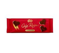 NESTLÉ CAJA ROJA bombones de chocolate con leche y praliné avellana CUORE 26g, contiene 3 bombones