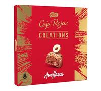 NESTLÉ CAJA ROJA Creations Bombón de chocolate con leche y avellana Estuche 111 g
