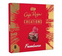 NESTLÉ CAJA ROJA Creations Bombón de chocolate negro y Frambuesa Estuche 109 g