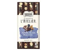 Nestlé Chocolate negro, arándanos, almendras y avellanas - La tableta de 195 g