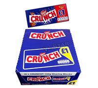 Nestle CRUNCH Chocolate con leche 16 x 100 g Bloques para compartir BAR Original