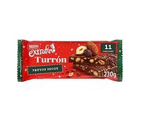 NESTLÉ EXTRAFINO Turron de Chocolate con Leche y Frutos Secos 230 g