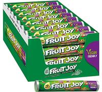 Nestlé Fruit Joy Original Gummy Candy Vegan Friendly con sabor a fruta, 32 tubos