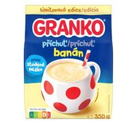 Nestlé Granko Plátano, preparado instantáneo en polvo para bebida con sabor a plátano, 6 × 350 g (2,1 kg)