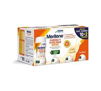 Nestle Health Science Meritene Fuerza Y Vitalidad Drink Sabor Vainilla, 10 X 125M l+ Regalo 2 X 125Ml