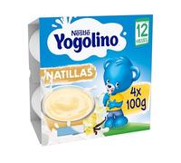 Nestlé - Iogolino Natillas con Galleta Nestlé 4x100 gr 6m+