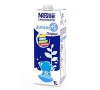 Nestlé Junior1+ Crecimiento Preparado Lácteo Infantil con Cereales Original, 1L