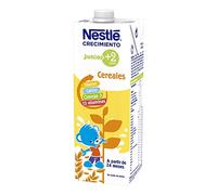 Nestlé Junior2+ Crecimiento Preparado Lácteo Infantil con Cereales, 1L