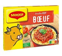 Nestlé Maggi - Caldo de carne con sabor a carne de res, pastillas, 180 g, 4 unidades