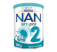 Nestlé NAN OPTIPRO 2 Leche de continuación en polvo, bote de 800g