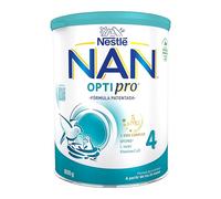 Nestlé NAN OPTIPRO 4 Leche de crecimiento en polvo, bote de 800g