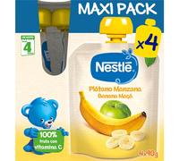 Nestlé Naturnes Plátano Manzana 4x90g