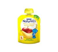 Nestlé Naturnes Pouches Plátano Y Manzana 90 gr - postres y Meriendas Bebés 6 Meses