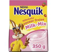 Nestlé Nesquik Milk-Mix - Mezcla de leche en polvo para batidos y bebidas frías, 1 unidad (1 x 350 g)
