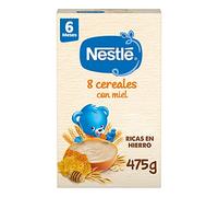 Nestlé Papillas 8 Cereales Con Miel , 475g