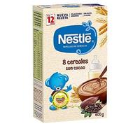 Nestle Papilla 8 Cereales Al Cacao 600G - Papilla de Cereales