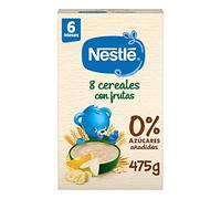 Nestle Papilla 8 Cereales con Frutas, 475 g