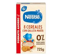 Nestlé 8 Cereales con Galleta María 0% Azúcares 725g
