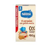 Nestlé Papilla 8 Cereales Galleta Maria 0% Azúcar Añadido 950 g