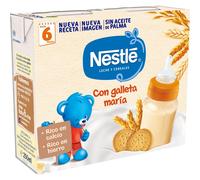 Nestlé papilla galleta 250 ml+250 ml