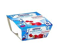 NESTLE P'tit brassé framboise - 4 x 100 g