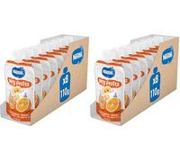 Nestlé Pure Party Fruits Pouch Puré de Frutas Infantil, Desde 12 Meses, 8 Bolsitas de 110 g (Paquete de 2)