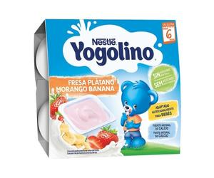 Nestlé Yogolino Fresa Plátano 100 g Pack 4