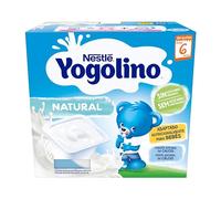 Nestlé Yogolino Natural sin Azúcares, Pack de 4 x 100g