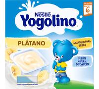 Nestlé Yogolino Plátano Sin Azucar 4x100g