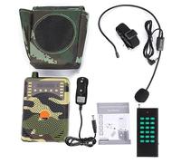 NestNiche Altavoz De Caza, Llamador Electrónico Portátil De Pájaros para Exteriores, Altavoz MP3 Y Kit De Control Remoto para Llamadas De Pájaros De Caza(EU)